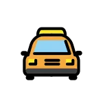 Oncoming Taxi SVG Icon